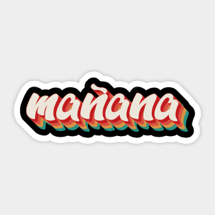 Manana Sticker